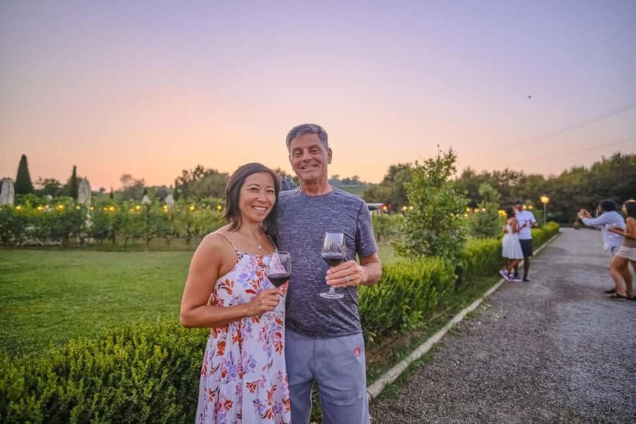 From Florence: Wine Tasting and Dinner in Chianti Vineyards - The first estate explains how Chianti is made
