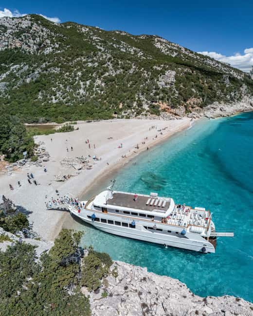 From La Caletta or Orosei: Gulf of Orosei Cruise - Cala Sisine: your first beach stop