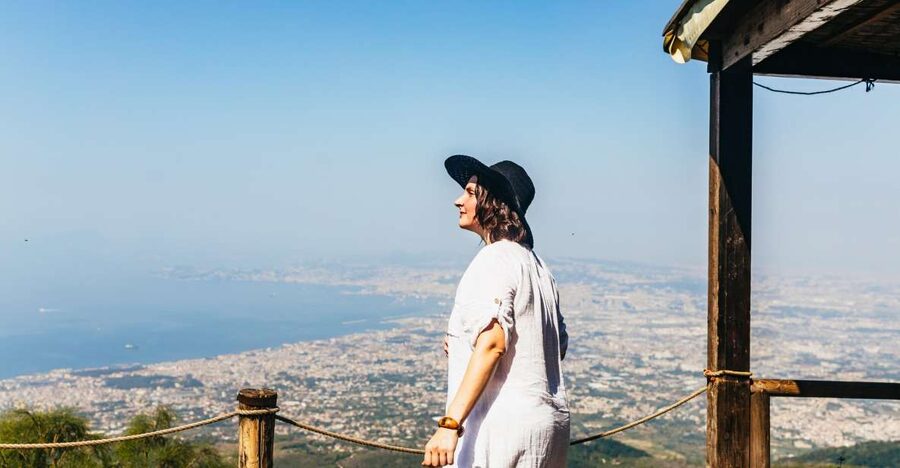 From Naples: All-Inclusive Mount Vesuvius Half-Day Tour - Reaching the Crater at 1,200 Meters