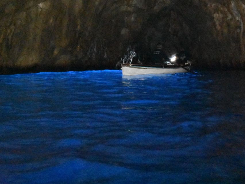 From Naples: Capri, Anacapri, and Blue Grotto Full-Day Trip - The Blue Grotto, with weather as the referee