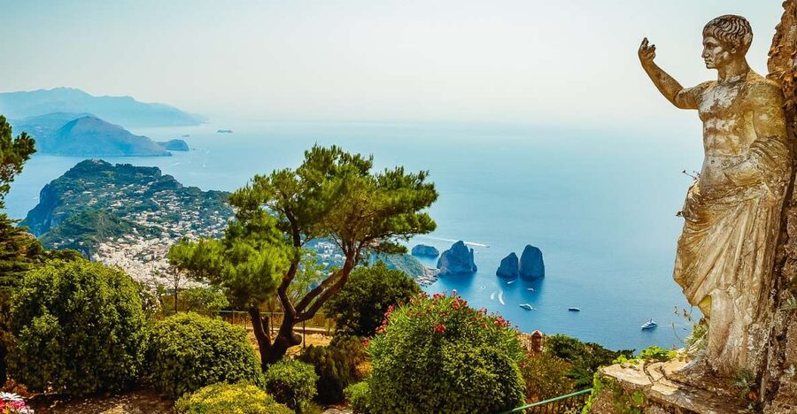 From Naples: Capri and Blue Grotto Day Tour - Entering the Blue Grotto when the sea allows