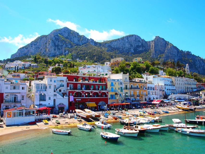 From Naples: Capri Boat Day Trip with Drinks - Capri’s grottos and rock formations from the sea