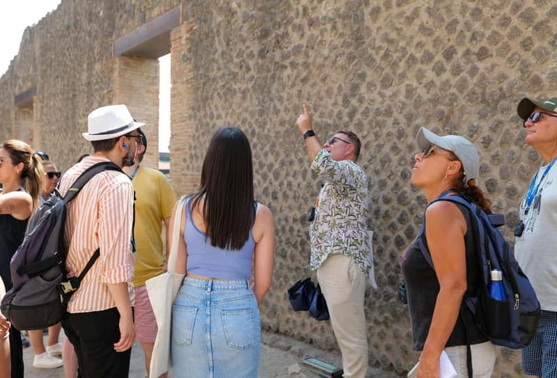 From Naples: Guided tour of Pompeii skip-the-line and round-trip train - What the two-hour guide adds