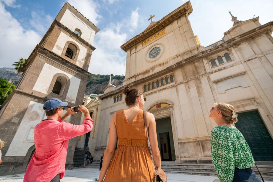 From Naples or Sorrento: Amalfi Coast Full-Day Trip - The boat from Positano to Amalfi