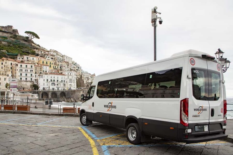 From Naples: Pompeii & Amalfi Coast Full-Day Trip with Lunch - The cameo factory stop