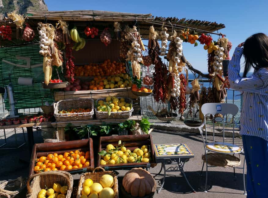 From Naples/Salerno: Group Tour to Positano, Amalfi, Ravello - Ravello: gardens and wide views above the coast
