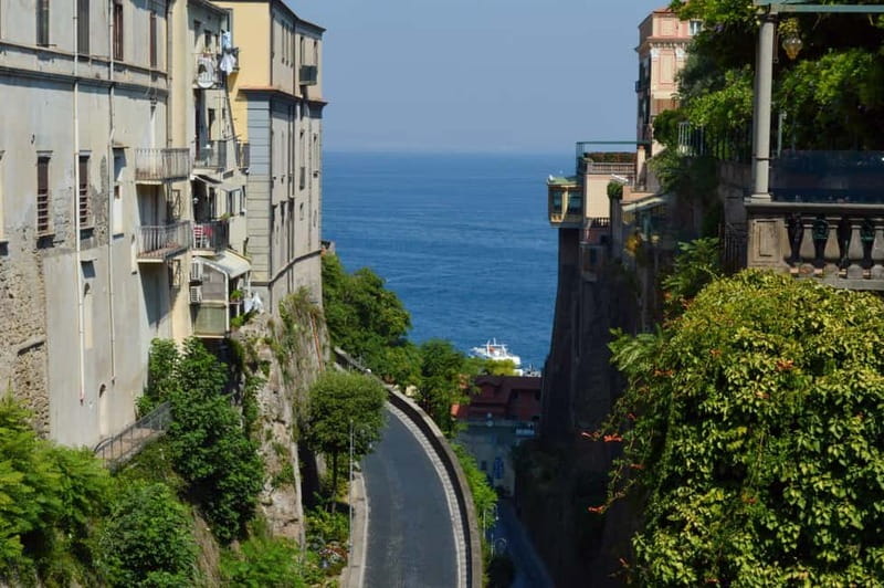 From Naples/Salerno: Pompeii, Sorrento, and Positano Tour - Two hours in Sorrento for shops, citrus, and sea views