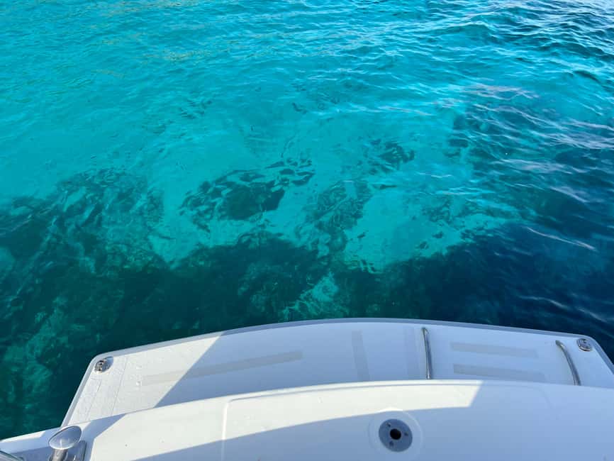 From Palau/La Maddalena: All inclusive Yacht Tour - Santa Maria for more sun and swimming