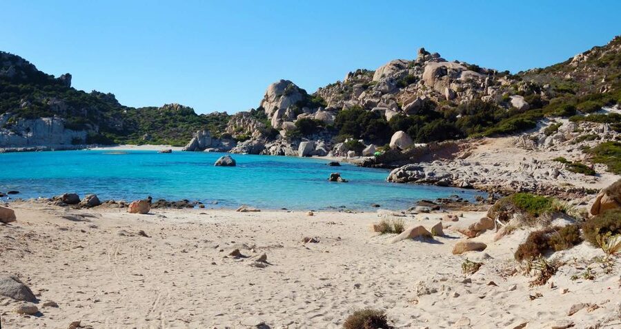 From Palau: La Maddalena Archipelago Boat Tour with Pasta - Santa Maria Beach gives you the longest swim