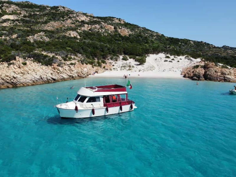 From Palau: La Maddalena Cruise with Lunch & Drinks - Spargi: the best early swim stop