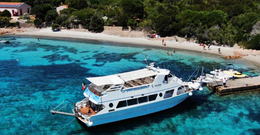 From Palau: La Maddalena Islands Full-Day Trip by Boat - Spargi and Cala Corsara: the first real beach stop