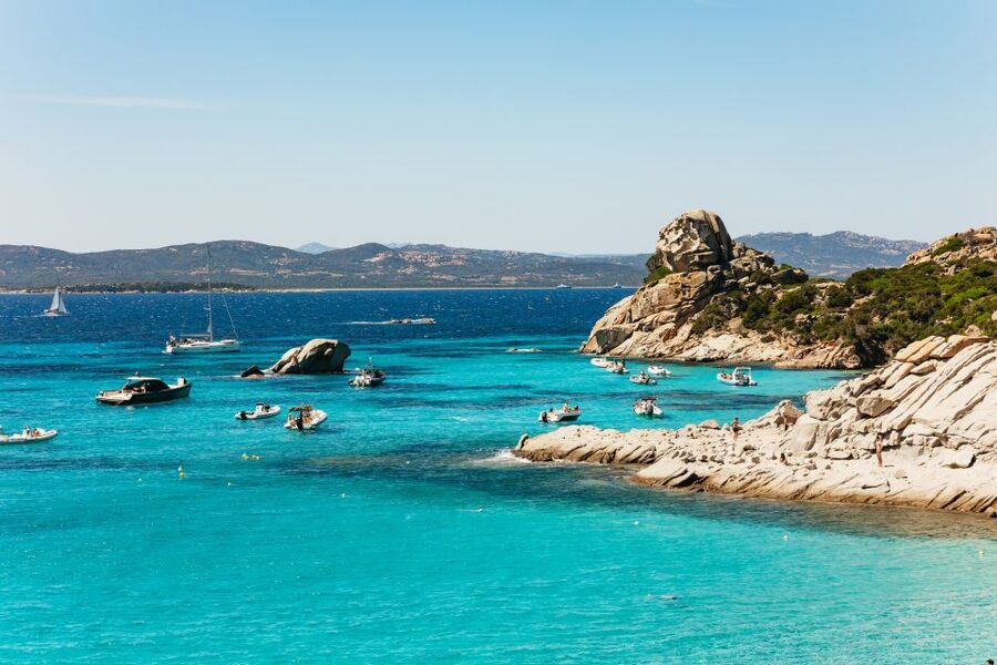 From Palau: La Maddalena Islands Full-Day Trip by Boat - Budelli: famous views without leaving the boat
