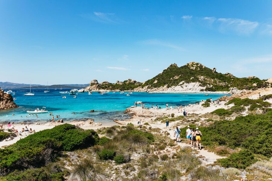 From Palau: La Maddalena Islands Full-Day Trip by Boat - Eating aboard the boat