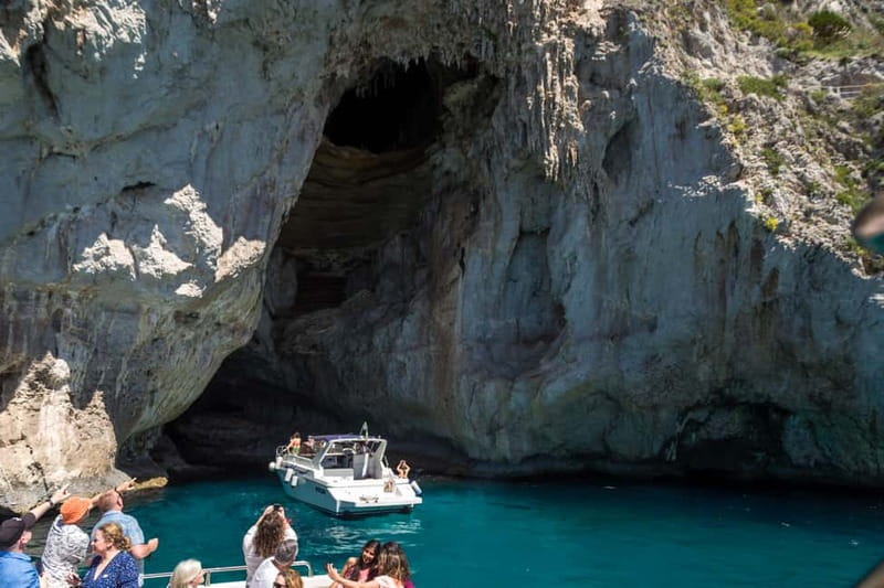 From Pompeii/Castellammare/Vico Equense: Capri Day Cruise - Anacapri and the chairlift to Mount Solaro