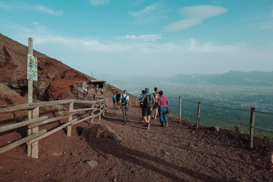 From Pompeii: Mount Vesuvius Guided Tour with Transfer - The 30-minute van ride to Vesuvius