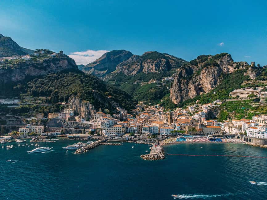From Positano: Amalfi Coast Boat Tour with Swimming Stop - Conca dei Marini, the natural arch, and Emerald Grotto