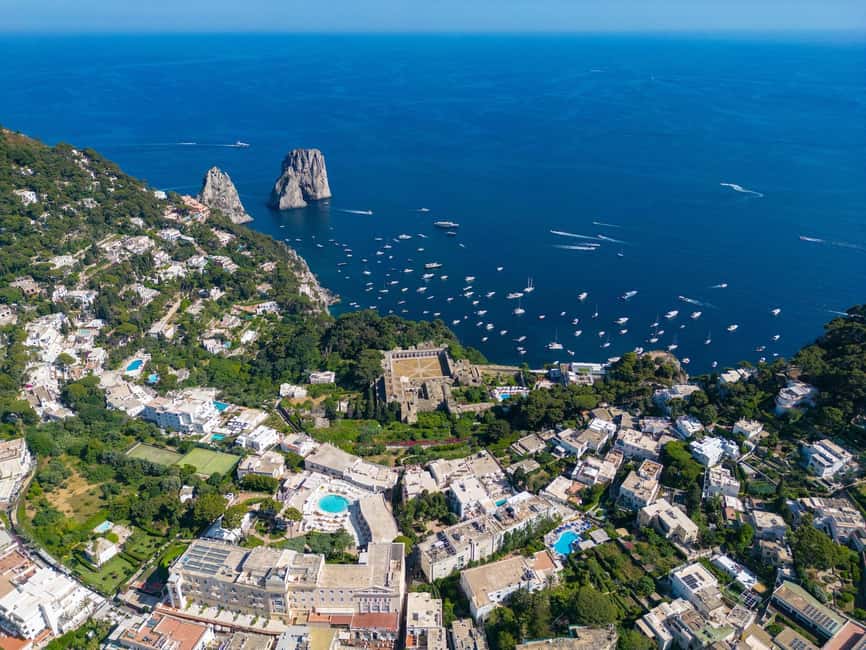 From Positano: Day trip to Capri - Group Tour by boat - Four hours to choose your own Capri