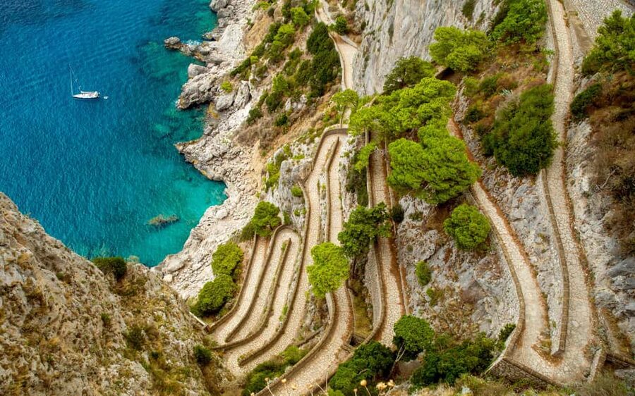 From Positano: Day trip to Capri - Group Tour by boat - Swimming, drinks, and the most relaxed half-hour