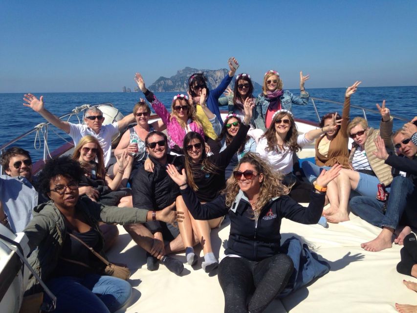 From Positano, Praiano, or Amalfi: Capri Full-Day Boat Tour - Key points to know before booking