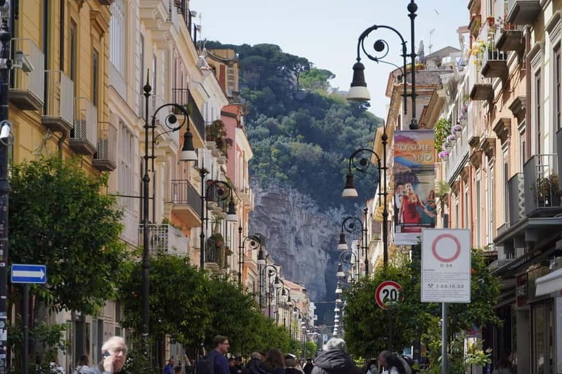 From Rome: Sorrento & Pompeii Day Trip with Guide or Ticket - Meeting at Villa Borghese at 7:30 AM