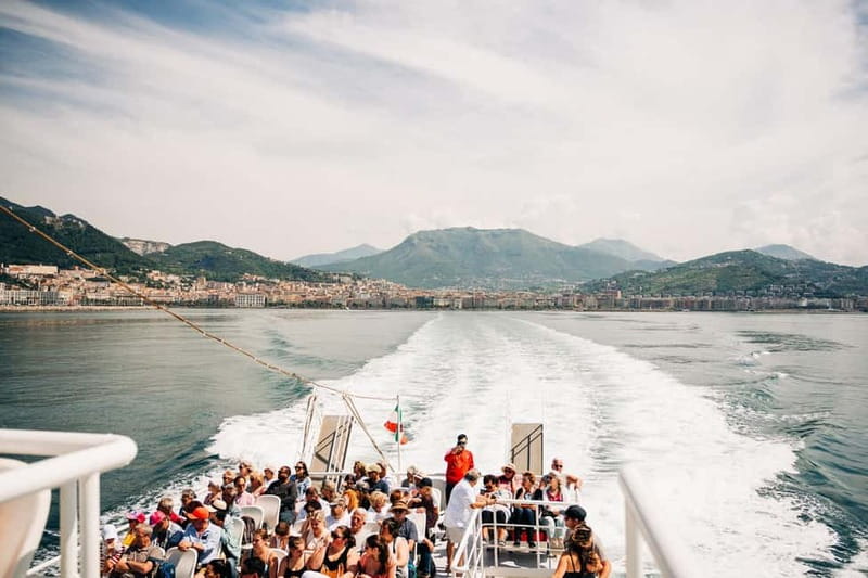From Rome: Sorrento, Positano & Amalfi Coast Day Trip - The Amalfi Coast from the ferry