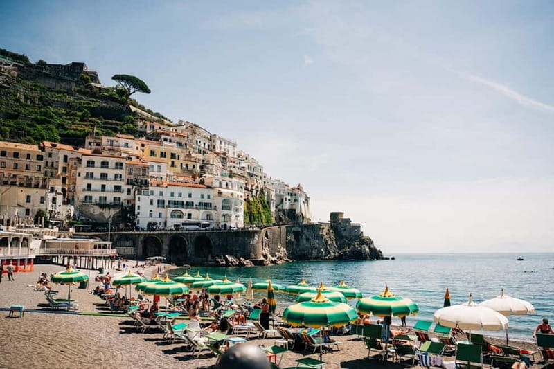From Rome: Sorrento, Positano & Amalfi Coast Day Trip - Returning by boat to Salerno