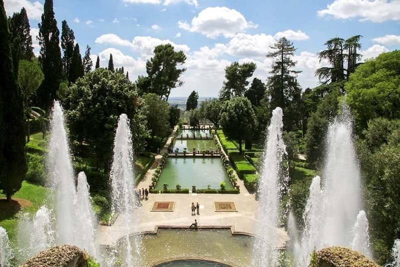 From Rome: Villa D'Este and Hadrian's Villa Tivoli Day Tour - The Rome meeting point and coach ride