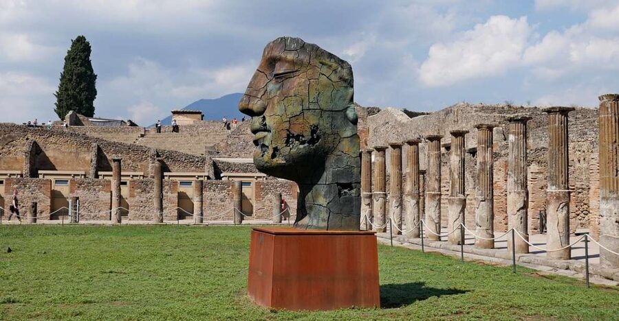 From Salerno: Pompeii Guided Walking Tour - Leaving Salerno in an air-conditioned van