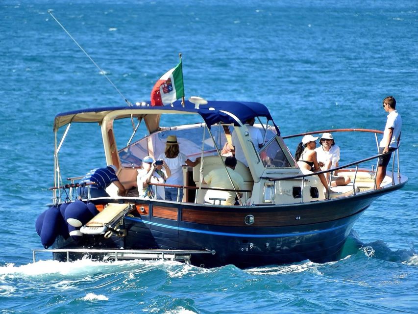 From Salerno: Sightseeing Day Cruise to Amalfi Coast - Finding Blu Mediterraneo at Salerno harbour