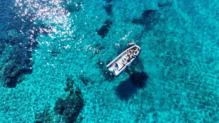 From San Teodoro: Tavolara Archipelago Grand Tour - Cala Girgolu and the Rock Turtle