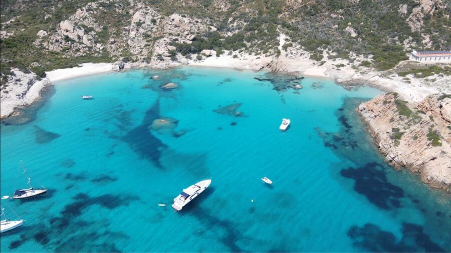 From Santa Teresa Gallura: La Maddalena Full-Day Boat Tour - Santa Maria gives you your first swim