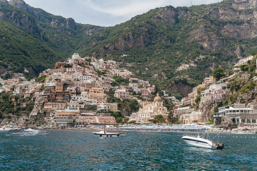 From Sorrento: Amalfi and Positano Full-Day Trip by Boat - Leaving Massa Lubrense for the Amalfi Coast
