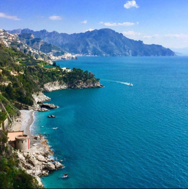 From Sorrento: Amalfi Coast Full-Day Trip by Boat - Amalfi: another 1.5-hour taste of the coast
