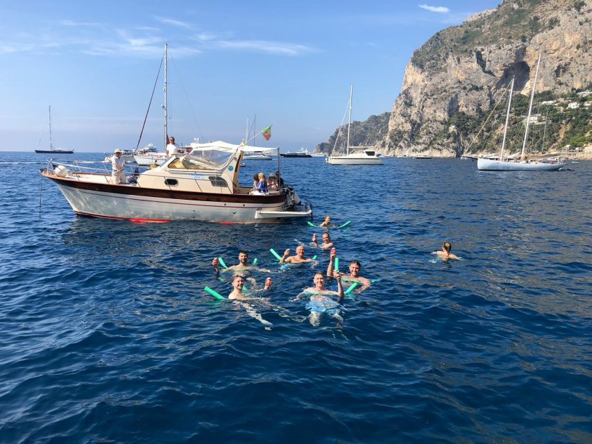 From Sorrento: Capri Island Day Trip with Boat Cruise - Four hours on shore: Capri town or Anacapri?