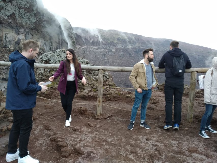 From Sorrento: Day Tour to Pompeii Ruins and Mount Vesuvius - Mount Vesuvius and the walk to the crater