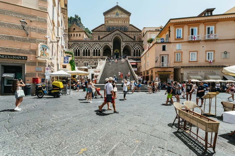 From Sorrento/Nerano: Amalfi and Positano Boat Tour - Crapolla and Islet d’Isca on the return