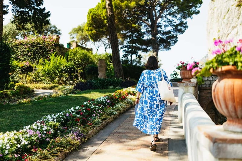 From Sorrento/Nerano: Capri Island Cruise with Guide Onboard - Six hours to choose your own Capri