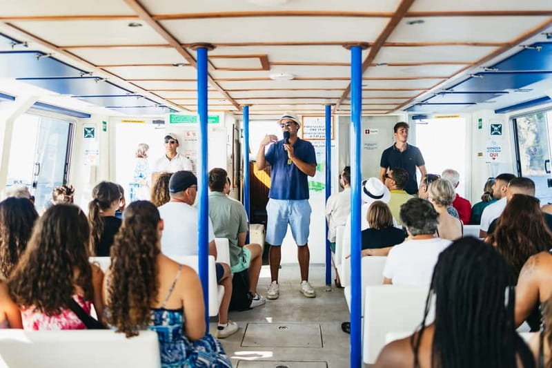 From Sorrento/Nerano: Capri Island Cruise with Guide Onboard - Ieranto Bay and the Sirens’ old refuge
