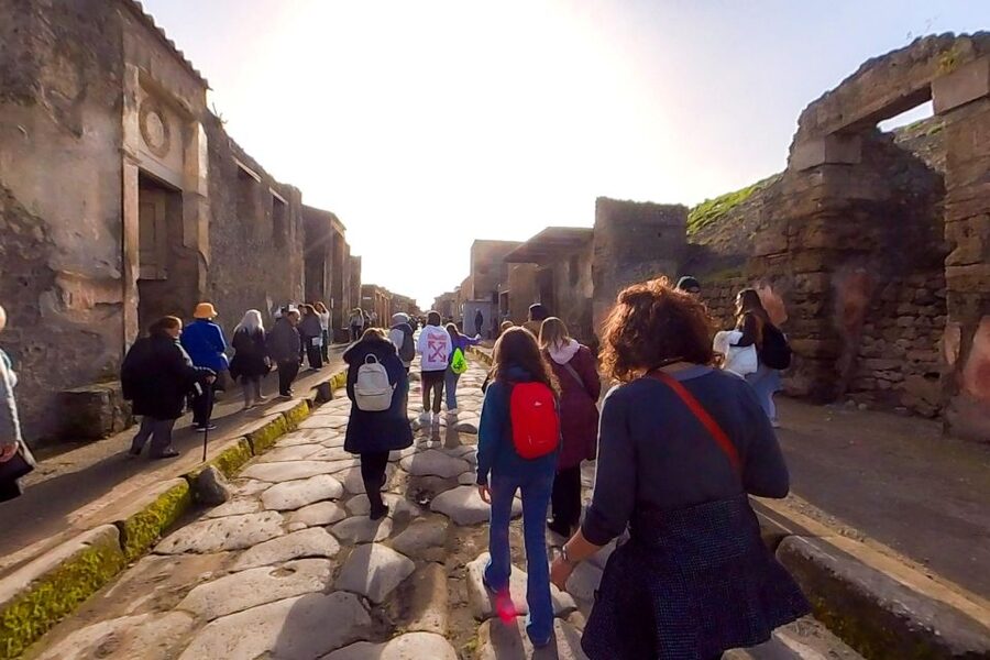 From Sorrento: Pompeii and Vesuvius Guided Tour with Lunch - The Lupanare and Pompeii’s less polished side