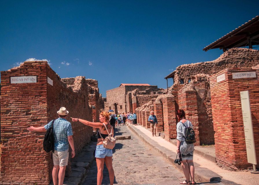 From Sorrento: Pompeii Ruins All-inclusive Guided Tour - The Forum and Temple of Jupiter