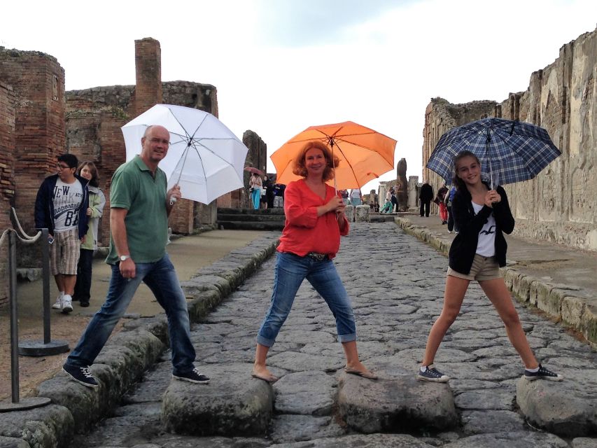 From Sorrento: Pompeii Ruins All-inclusive Guided Tour - Mosaics, frescoes, and the body casts