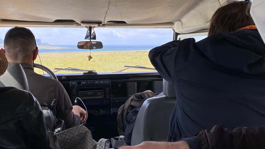 From Stintino: Asinara minivan tour - The C.R.A.M.A. turtle center adds purpose