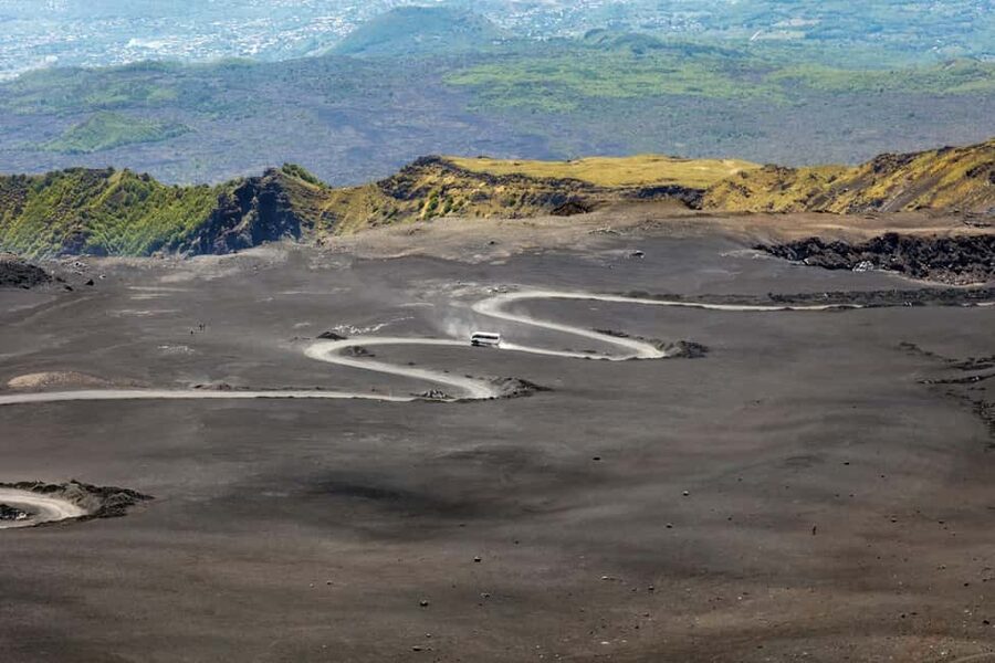 From Taormina Area: Mount Etna tour - The 1,900-metre option and the Silvestri Craters