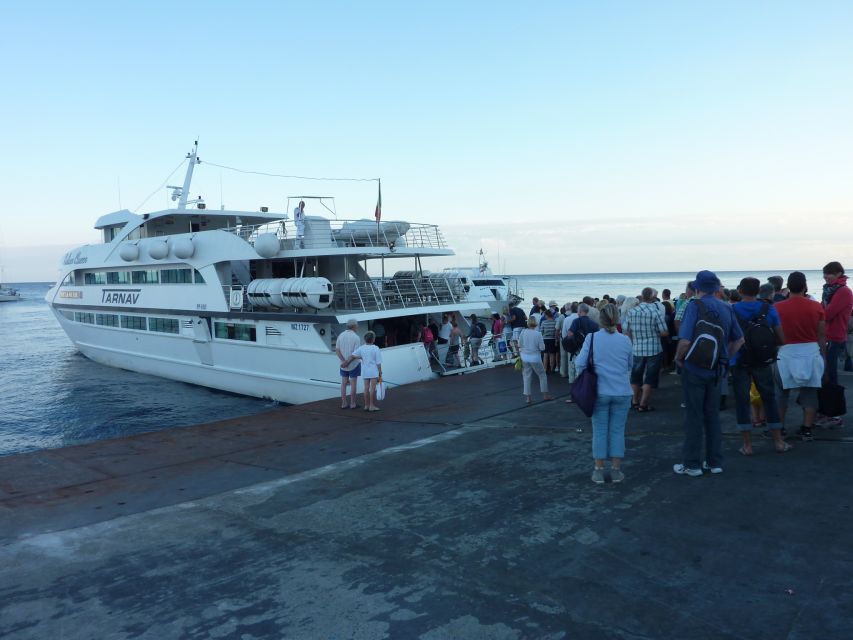 From Taormina: Chic Panarea and Stromboli Day Tour - Watching the Sciara del Fuoco after sunset