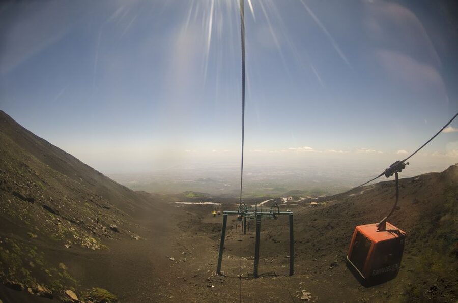 From Taormina: Etna Upper Craters Day Tour - Walking across Etna’s ash and volcanic rock