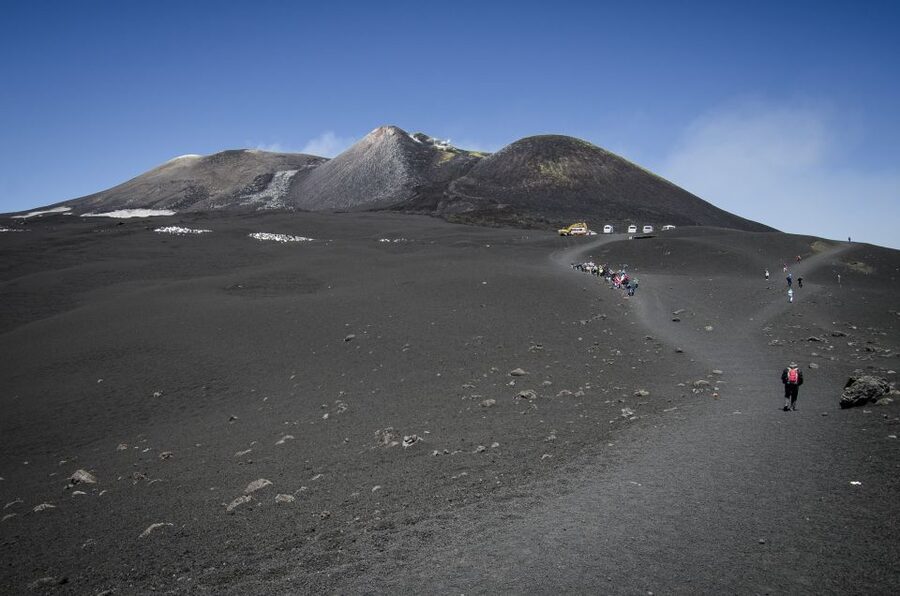 From Taormina: Etna Upper Craters Day Tour - Views, volcano activity, and changing weather