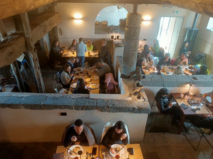 From Taormina: Full-Day Etna, Wine & Alcantara Canyons Tour - Inside an Etna lava cave