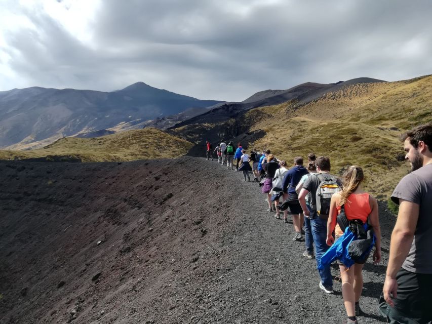From Taormina: Half-Day Mount Etna Morning Trek - Getting fitted with boots, jackets, and walking sticks