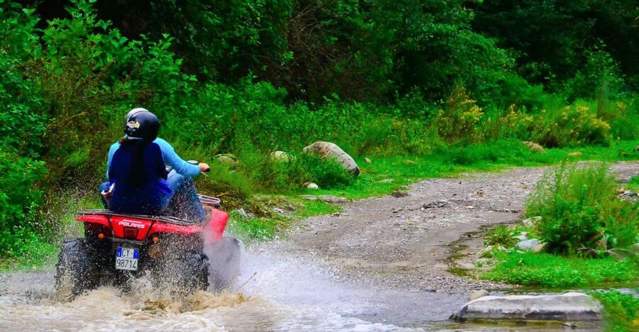 From Taormina: Off-Road ATV Tour Alcantara & Mount Etna - Starting at the Alcantara Gorges