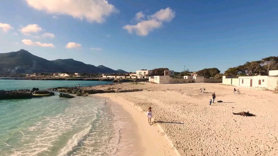 From Trapani: Day Cruise to Favignana & Levanzo with Lunch - Favignana’s coves from the water